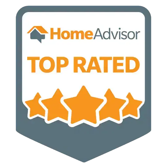 Highly rated on home advisor
